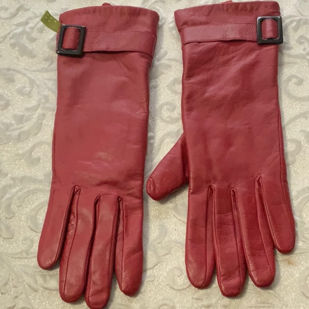 Women’s Long Leather Gloves